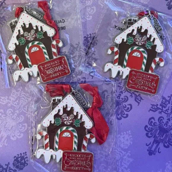Disney Parks 2024 Mickey’s Very Merry Christmas Party Ornament, NWT - Picture 3 of 5